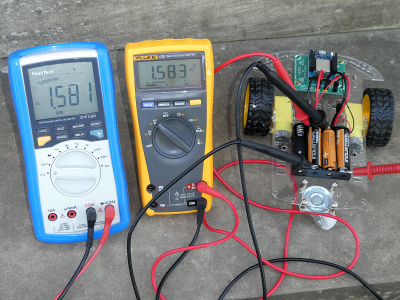 battery volts battery volts