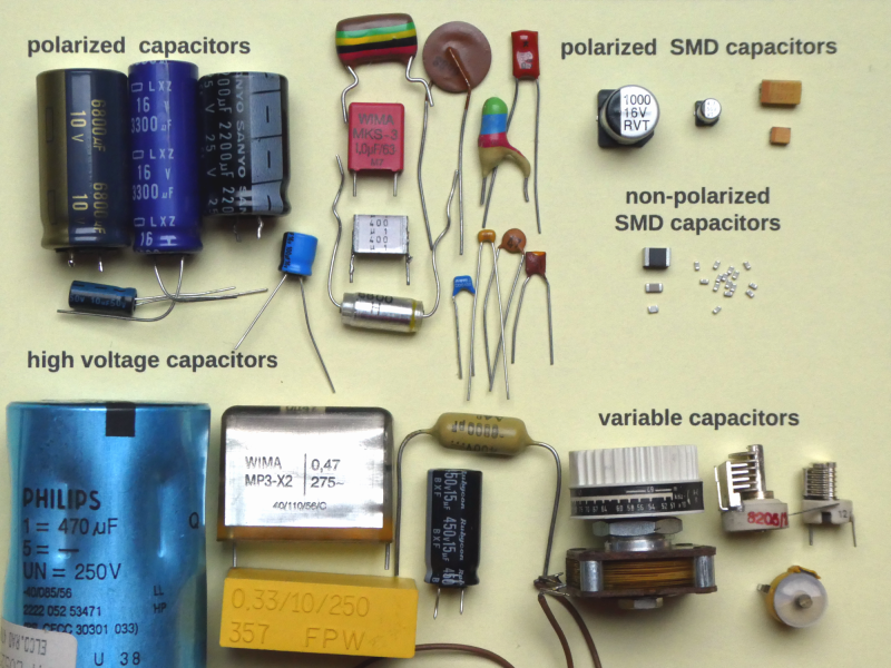 capacitors capacitors