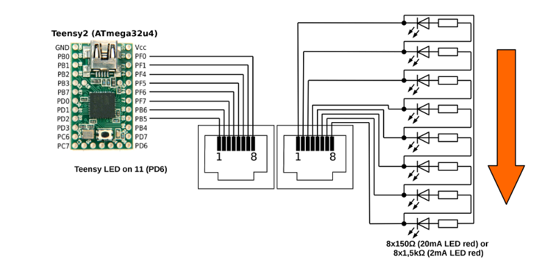 cable tester circuit