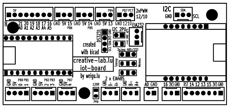 cl<em>iot</em>board<em>pcb</em>silk