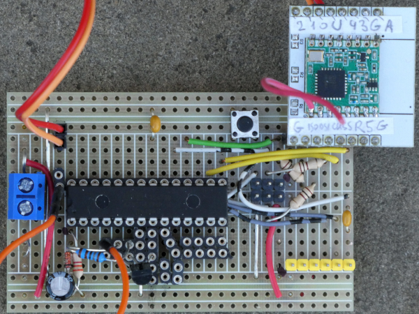 Arduino breadboard lora