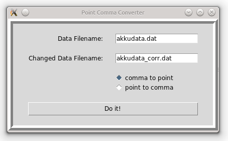 comma converter